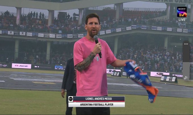Messi in India